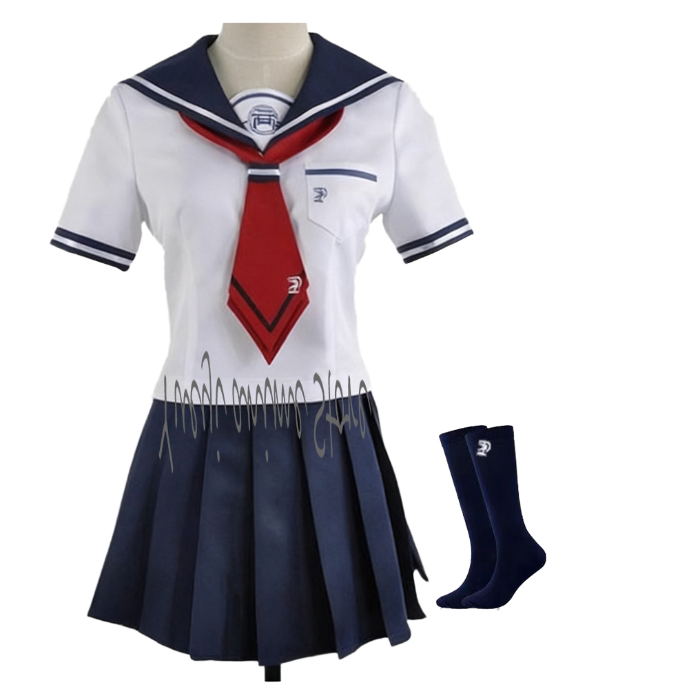 Pleated Skirt Women - Costume de cosplay personnalisé d'Anime Naegi