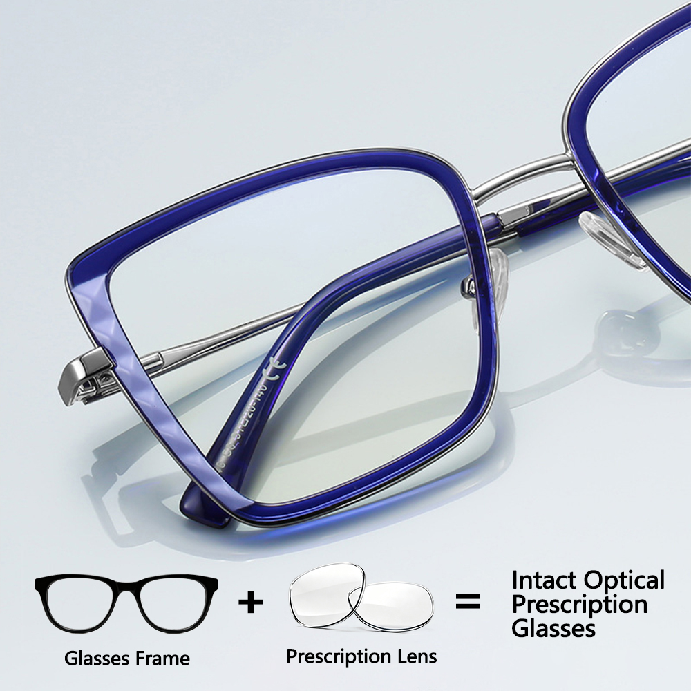 Women'S Fashion Glasses With Clear Lenses - Lunettes de vue œil de chat