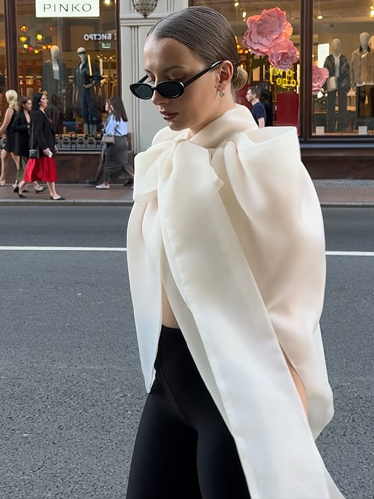 Haut sans manches élégant pour - Wrap Blouse Chiffon avis et prix