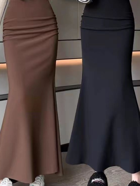 Jupe mi-longue trapèze pour fe - A-Line Skirt Midi avis et prix
