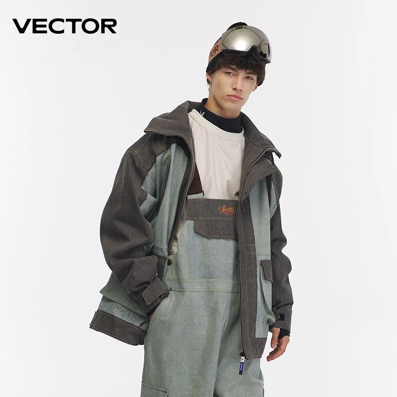 VECTOR-Veste de ski cowboy pou - Women Fashion Vector avis et prix