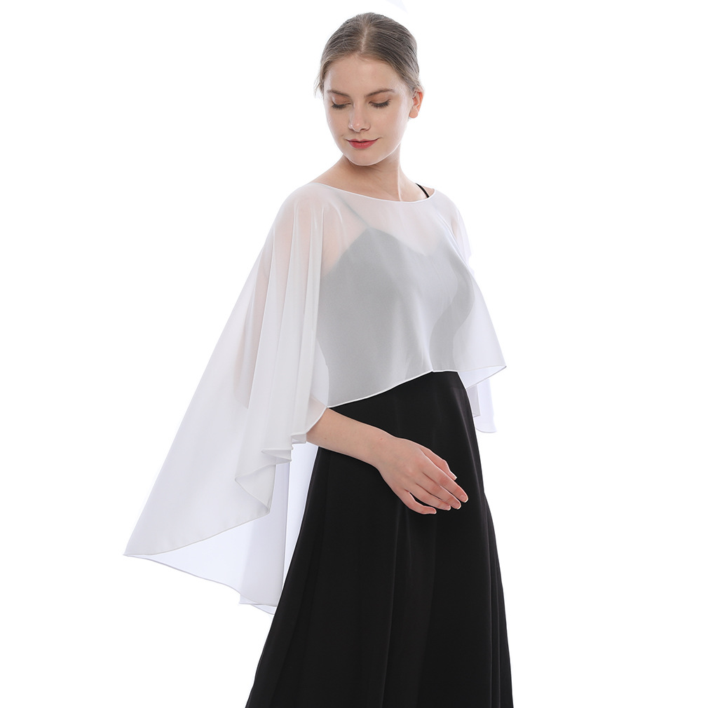Châle en mousseline léger pour - Wrap Blouse Chiffon avis et prix