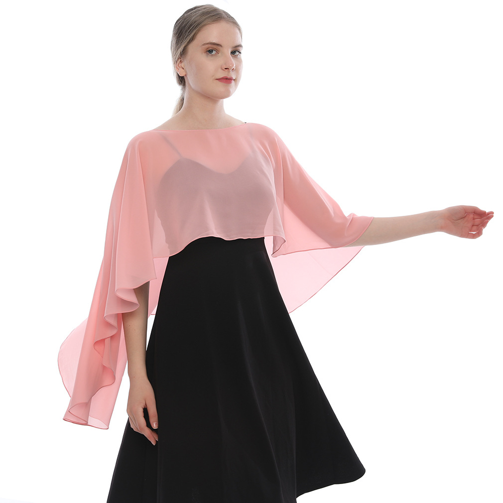 Châle en mousseline léger pour - Wrap Blouse Chiffon avis et prix