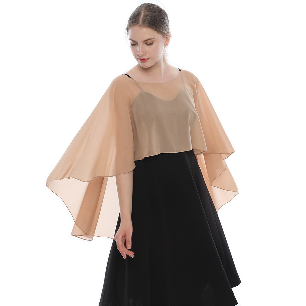 Châle en mousseline léger pour - Wrap Blouse Chiffon avis et prix