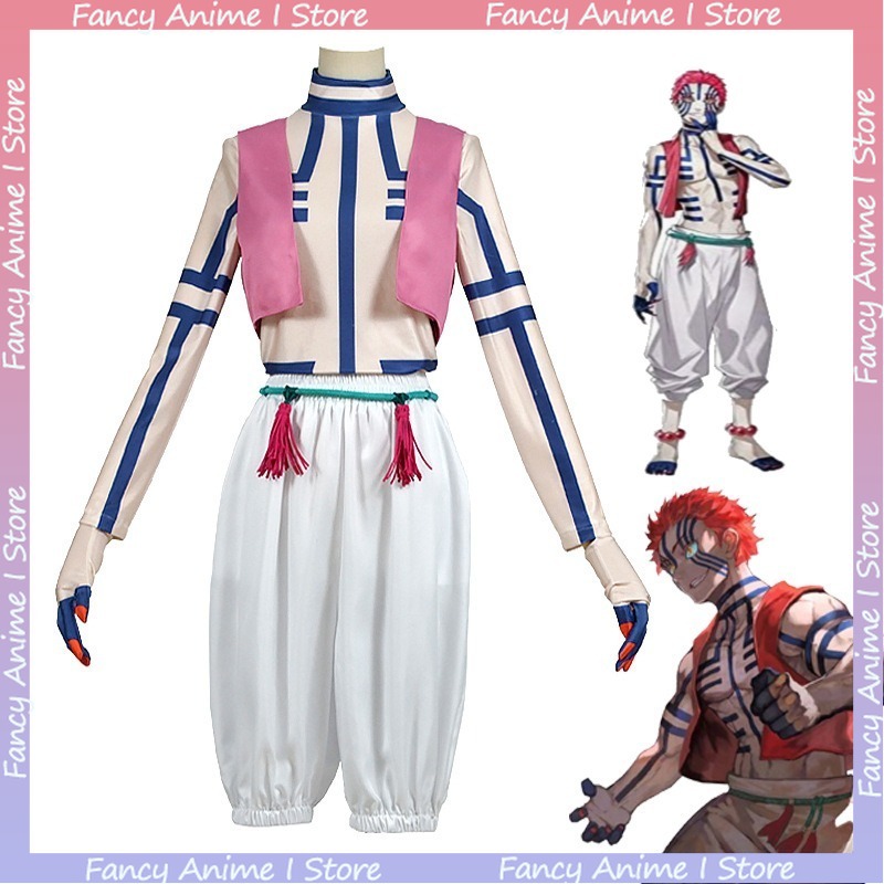 Costume de cosplay Akaza Anime - Women Fashion Vest avis et prix