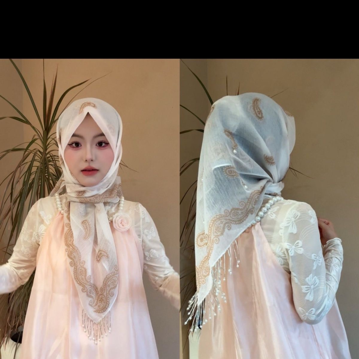 Hijab musulman pour femmes, ch - Women Fashion Malaysia avis et prix