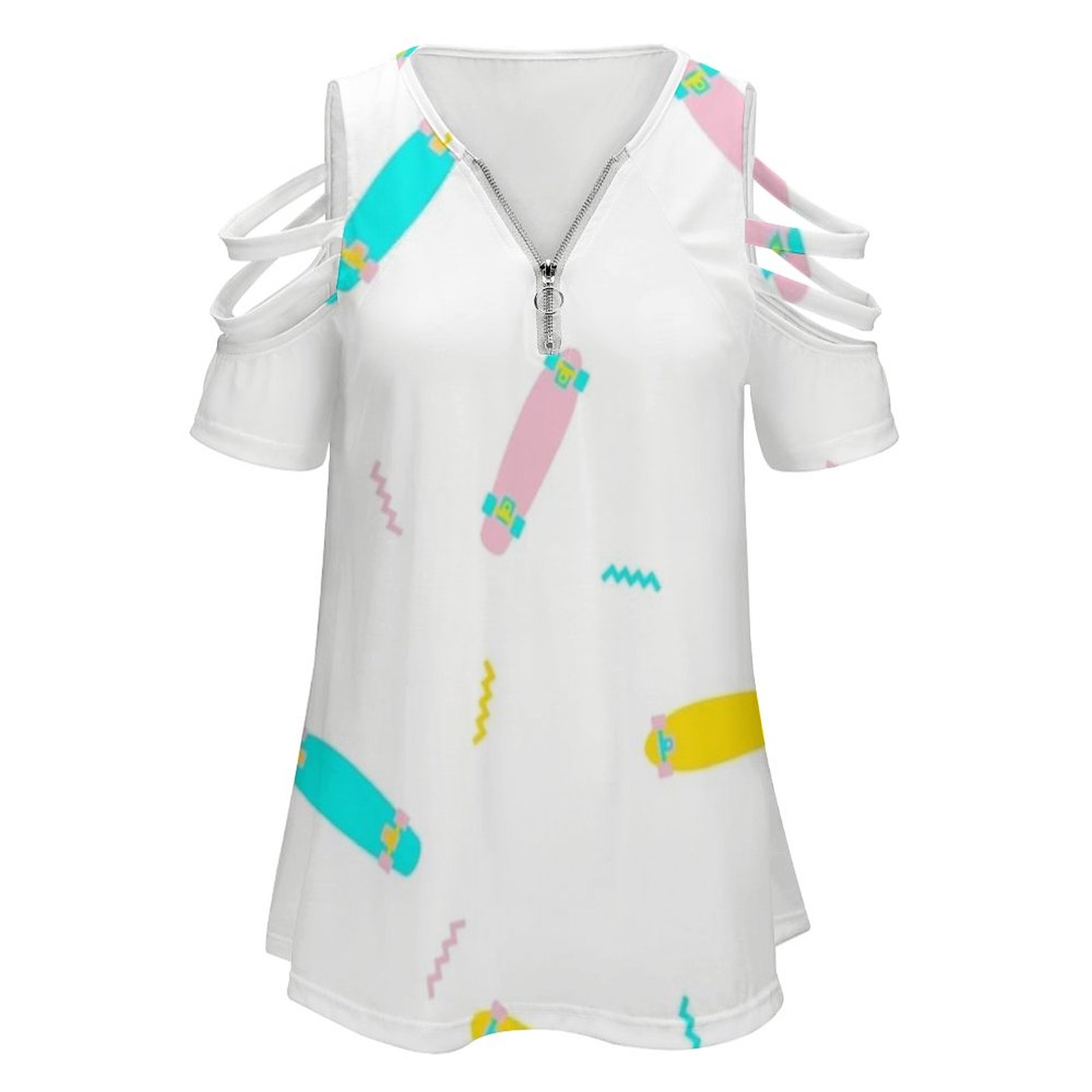 Icecream Boards-Chemise à manc - Women Fashion Vector avis et prix
