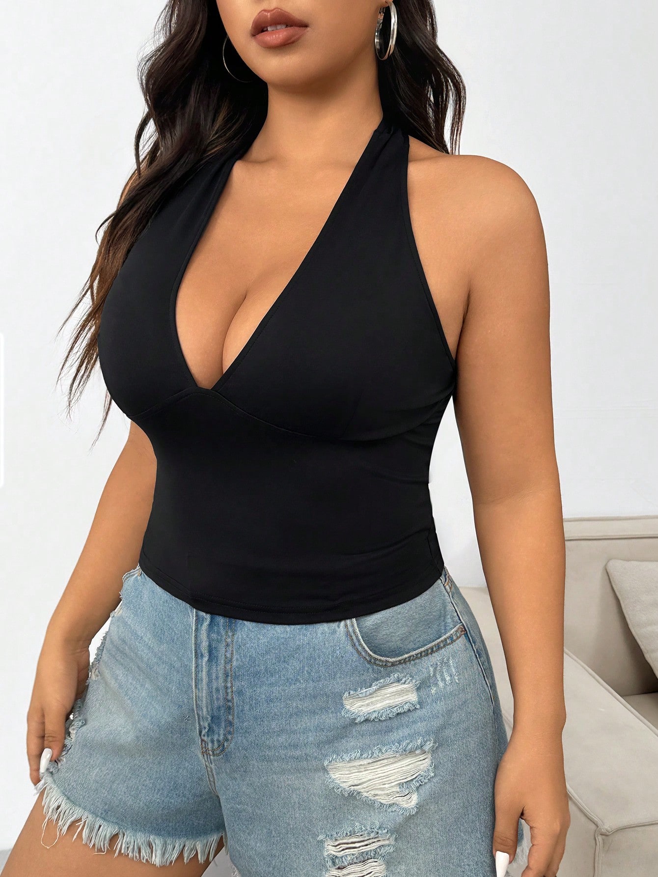Nouveau Top Halter Sexy et Pol - Women Fashion Vest avis et prix