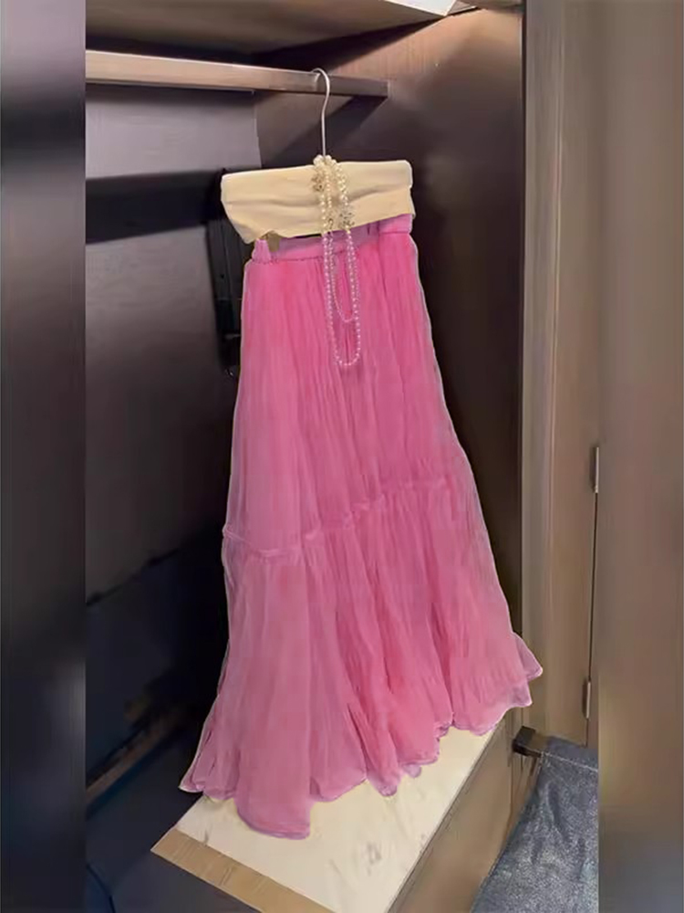Jupe mi-longue élégante taille - A-Line Skirt Midi avis et prix