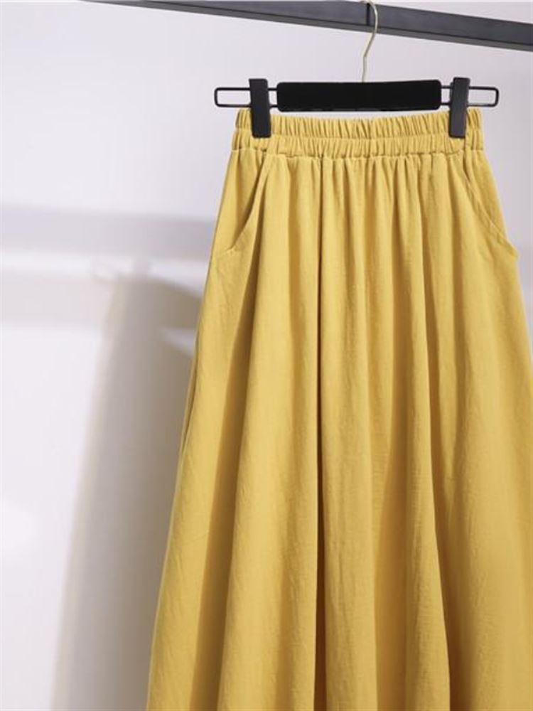 Nouvelle jupe trapèze taille h - A-Line Skirt Midi avis et prix