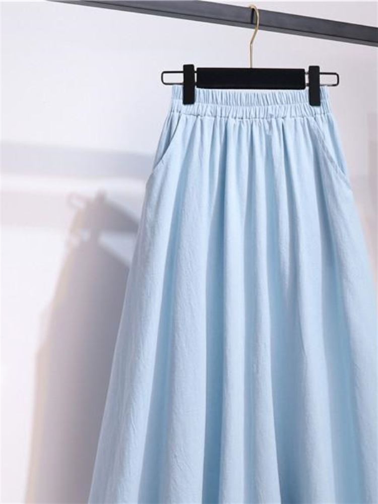 Nouvelle jupe trapèze taille h - A-Line Skirt Midi avis et prix