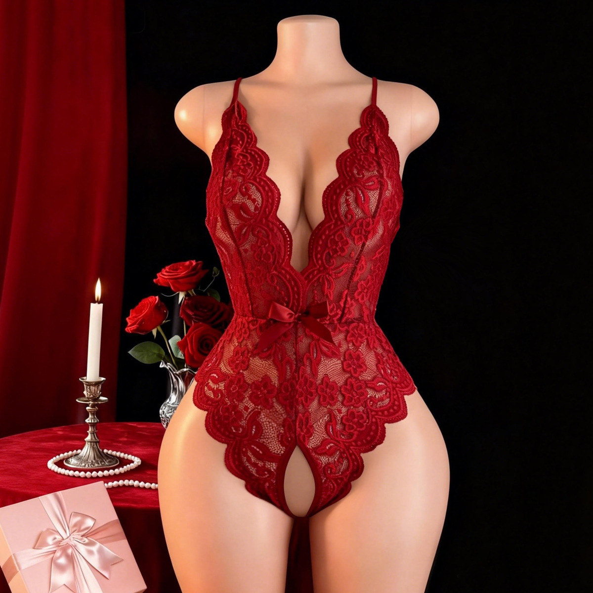 Lingerie sexy sans entrejambe  - Women'S Fashion Line avis et prix