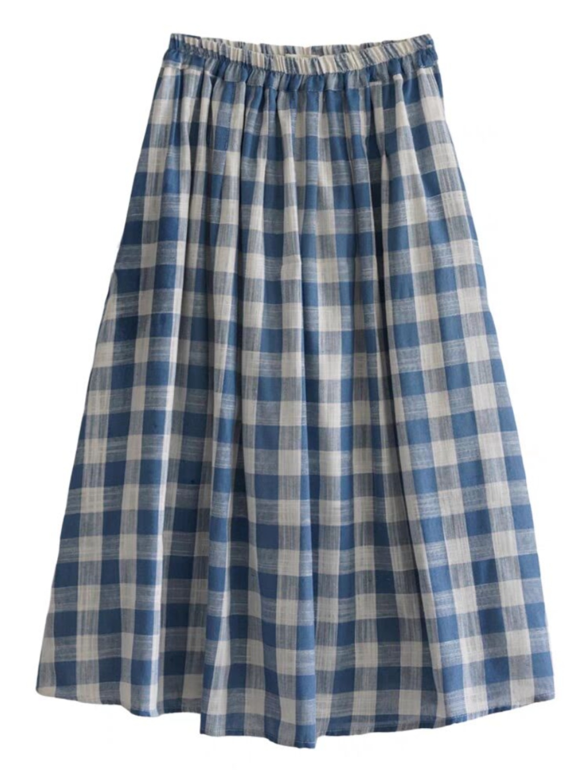 Jupe midi rétro en coton et fi - A-Line Skirt Midi avis et prix