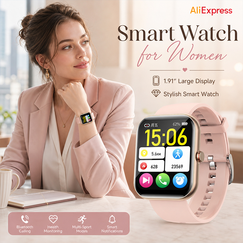 Montre connectée pour femmes,  - Turkey Women Fashion avis et prix