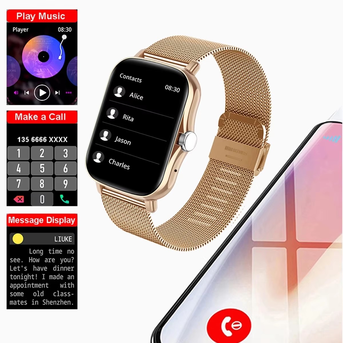 Nouvelle montre intelligente m - Turkey Women Fashion avis et prix