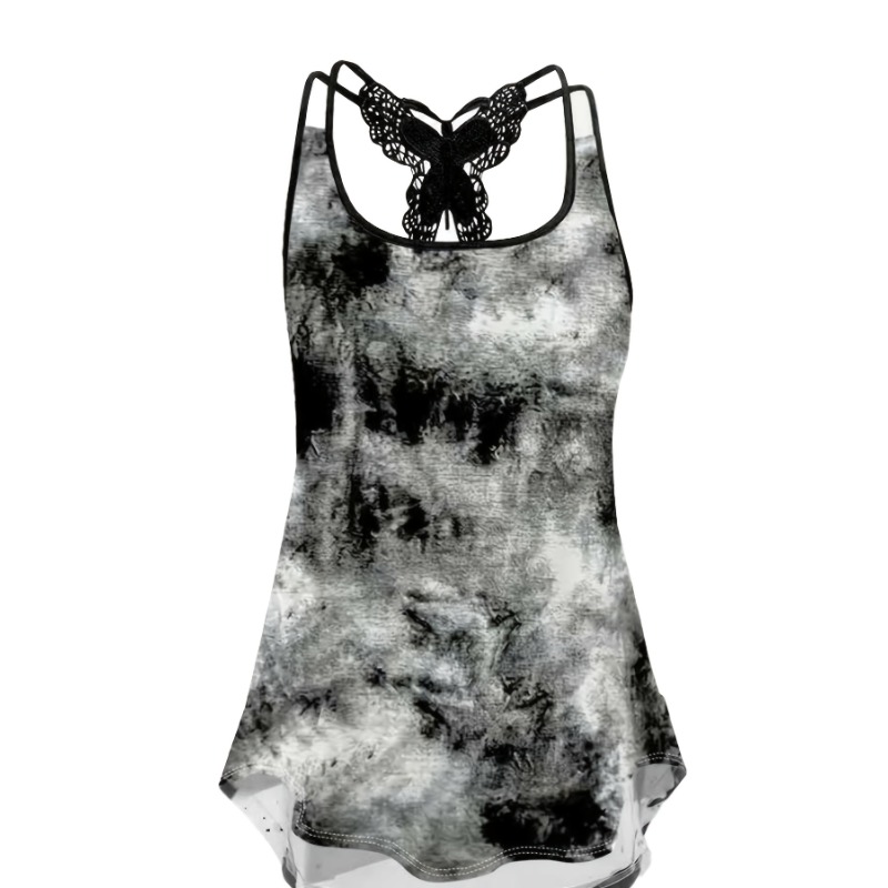 Débardeur imprimé grande taill - Women Fashion Vest avis et prix
