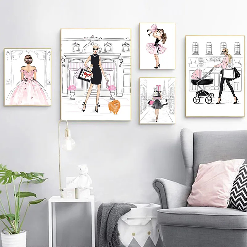 1 pièce de peinture sur toile  - Women'S Fashion Paris avis et prix
