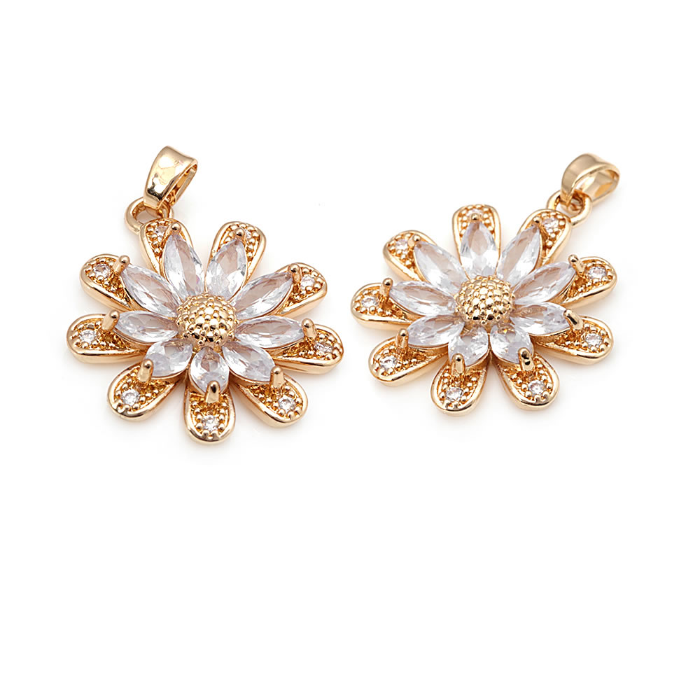 Pendentifs breloques tournesol - Women'S Fashion Earrings avis et prix