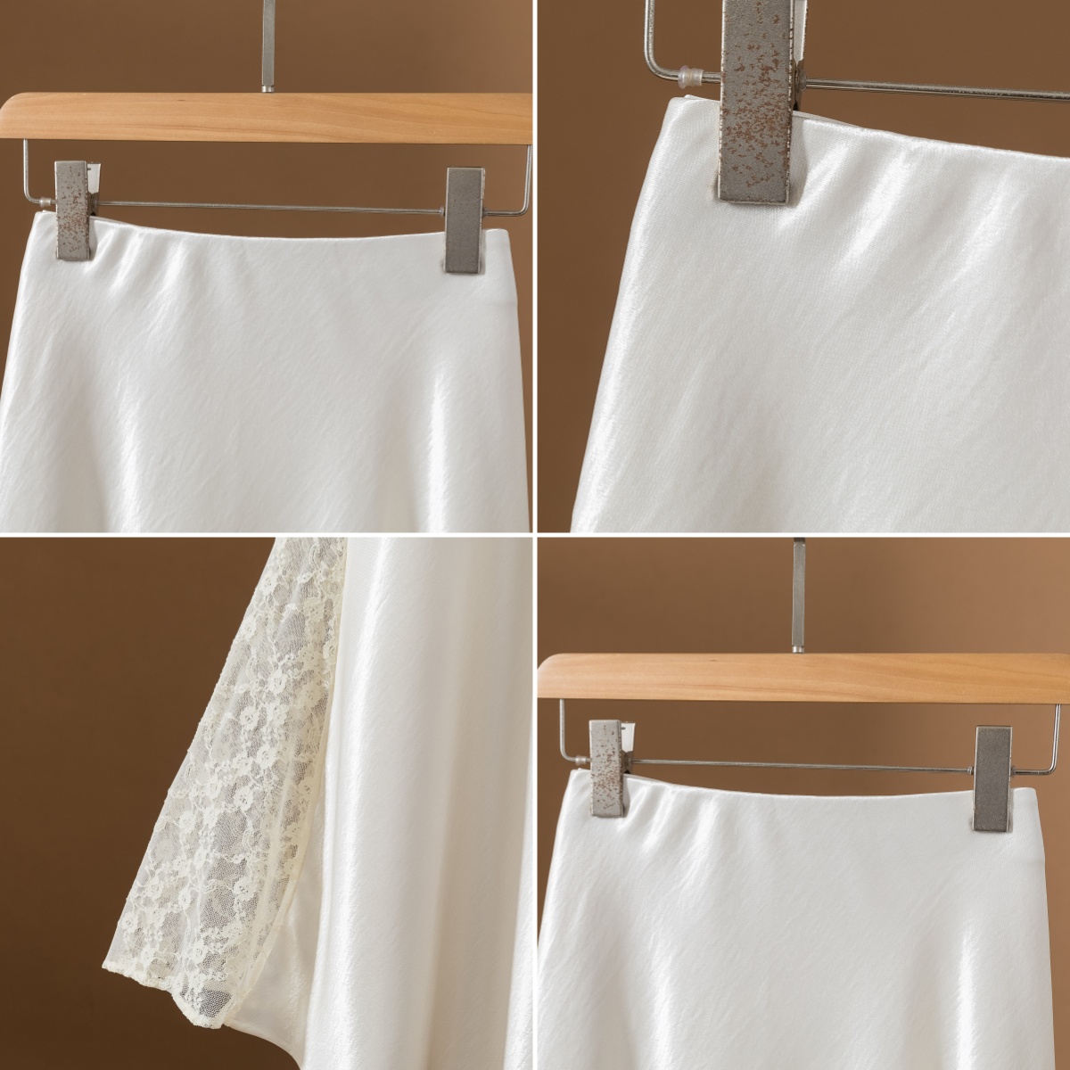 Jupe longue mi-longue en polye - A-Line Skirt Midi avis et prix