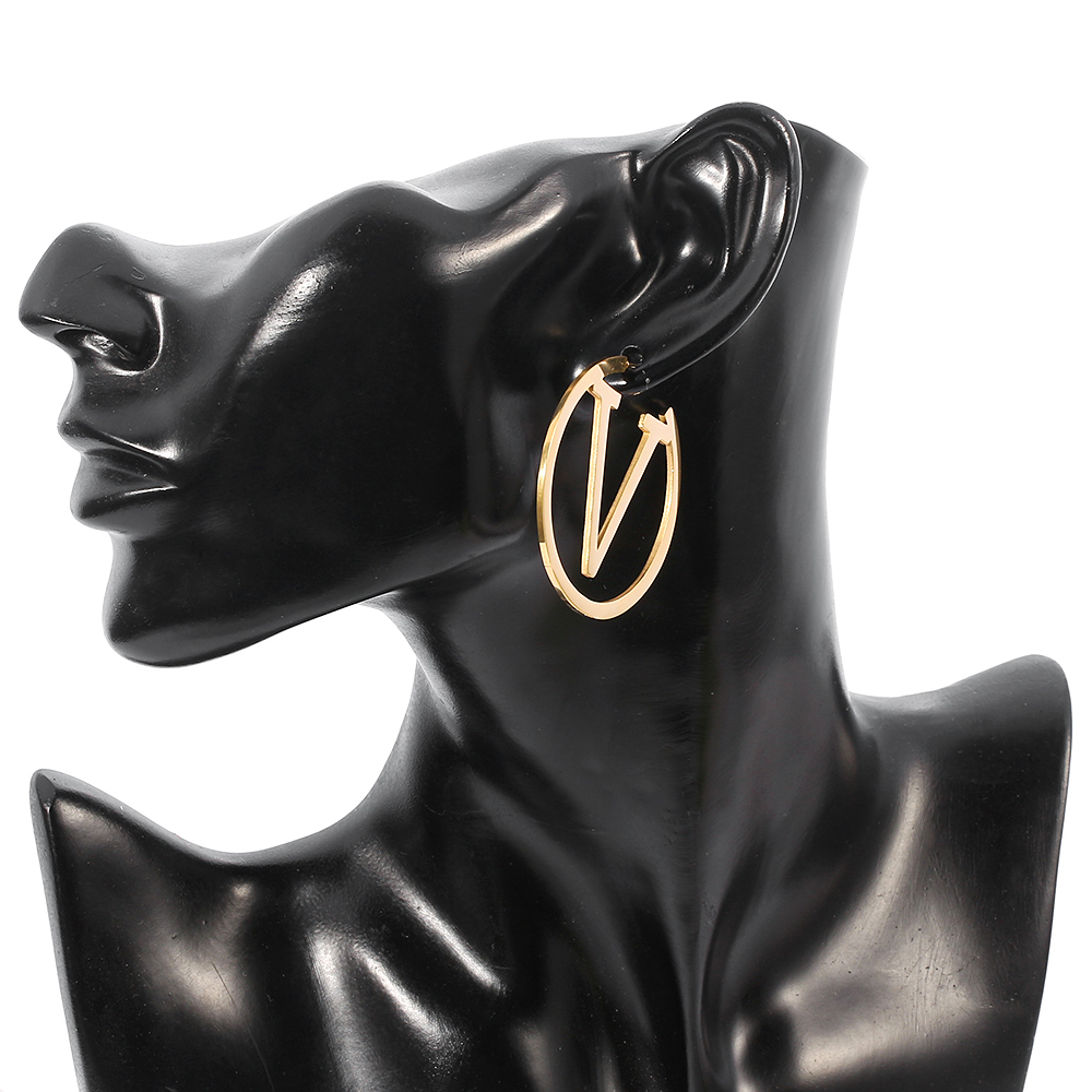 Boucles d'oreilles clous en mé - Women'S Fashion Earrings avis et prix