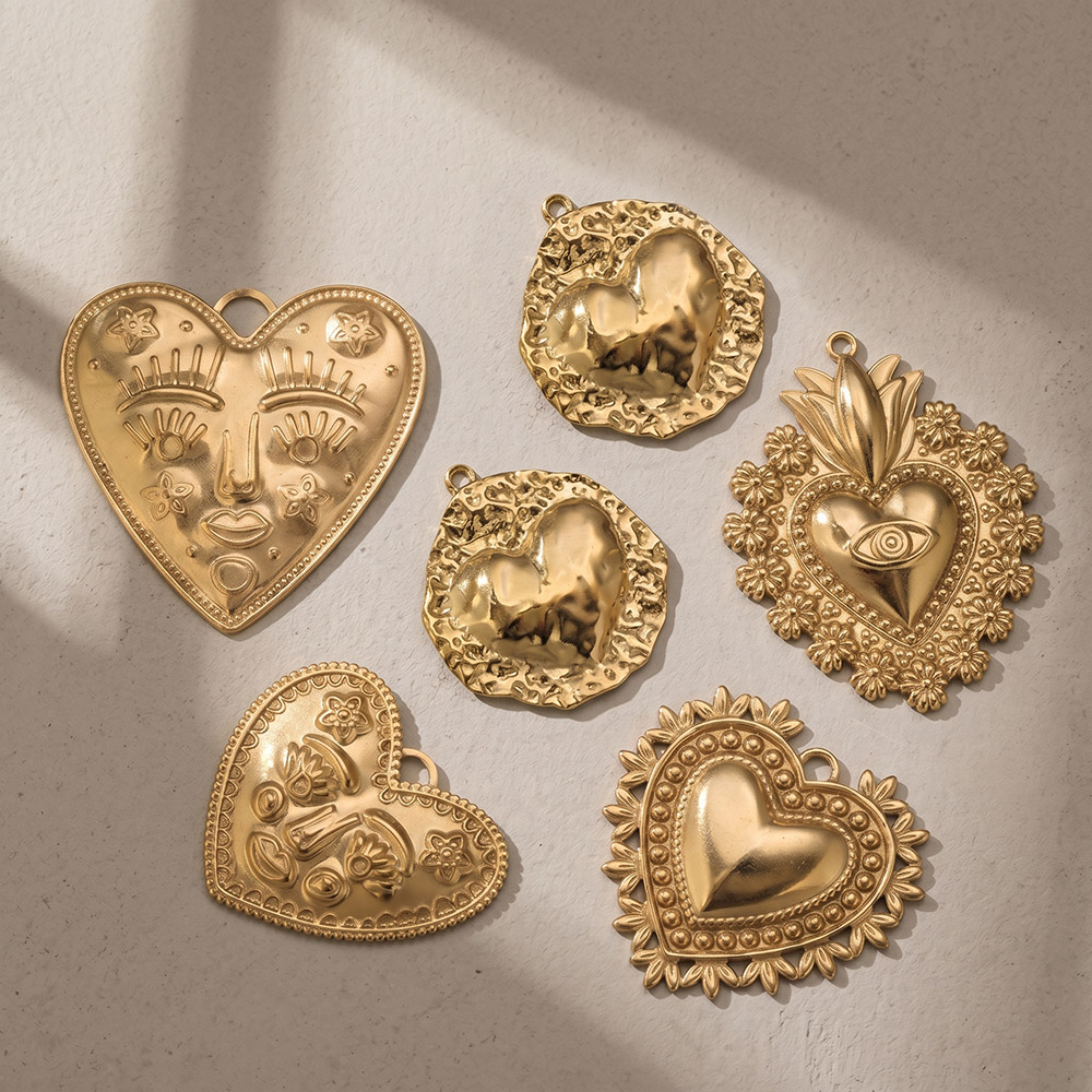 5 pièces de breloques en forme - Women'S Fashion Earrings avis et prix