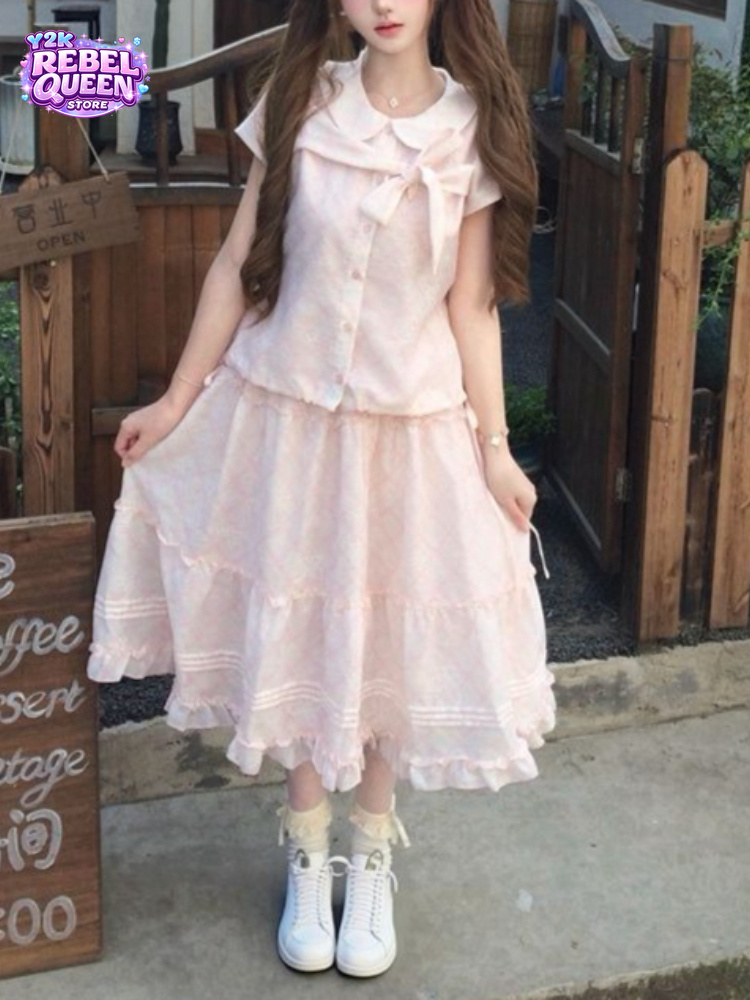 Ensemble 2 pièces pour femme,  - A-Line Skirt Midi avis et prix