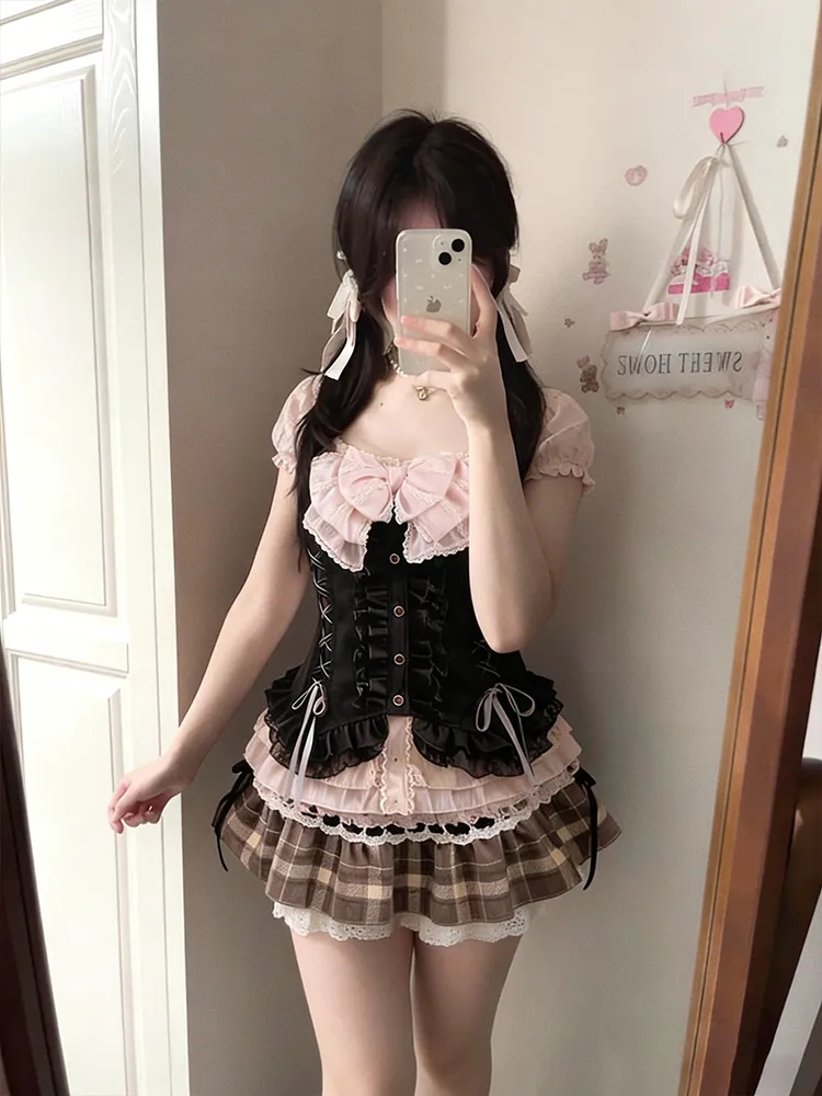 Ensemble de trois pièces japon - Lace Trim Cami avis et prix